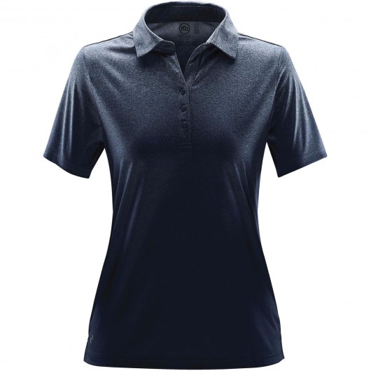 Womens Mirage Polos Navy Heather